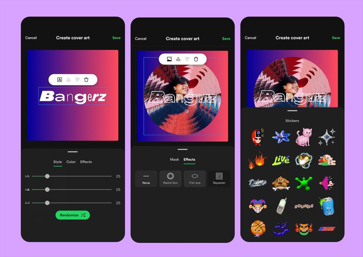 Spotify lanza una nueva función para crear portadas personalizadas en tus playlists