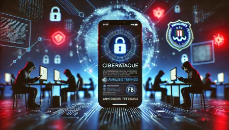 Ciberataque a smartphone en un entorno profesional