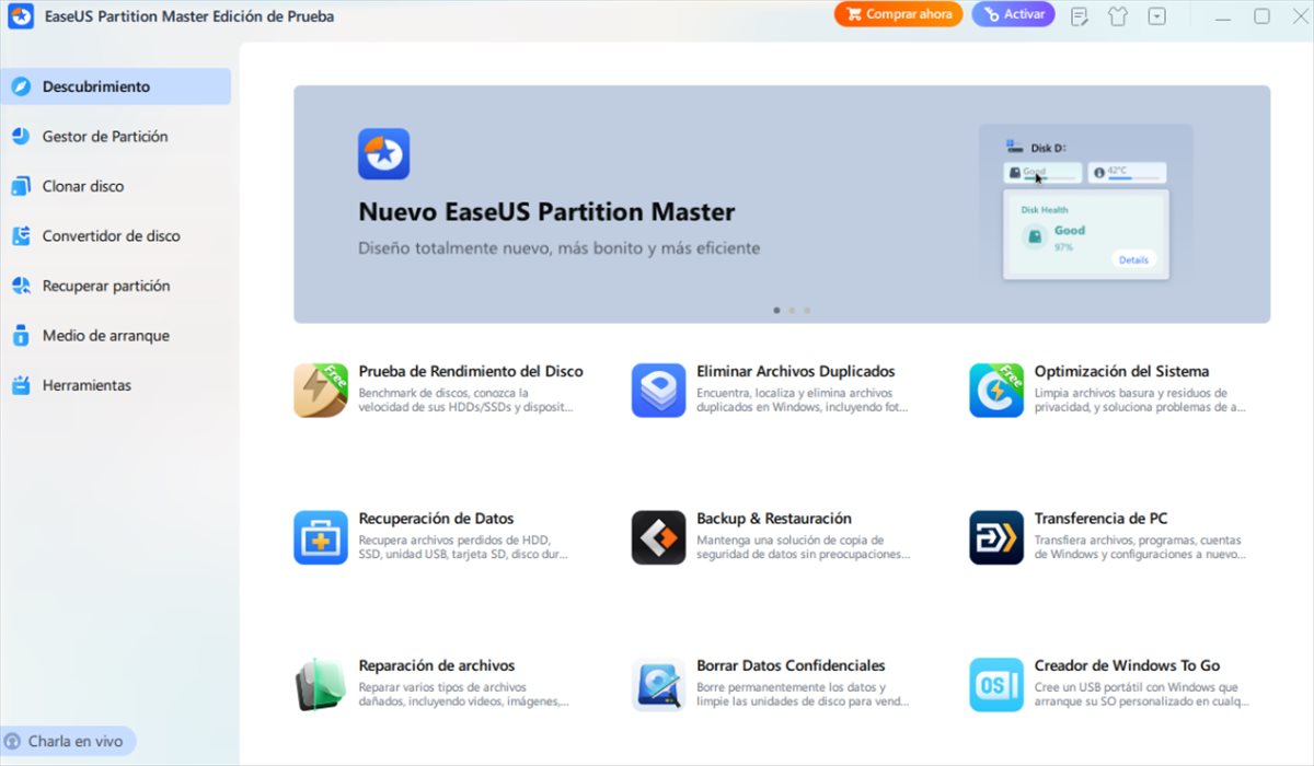 EaseUS Partition Master