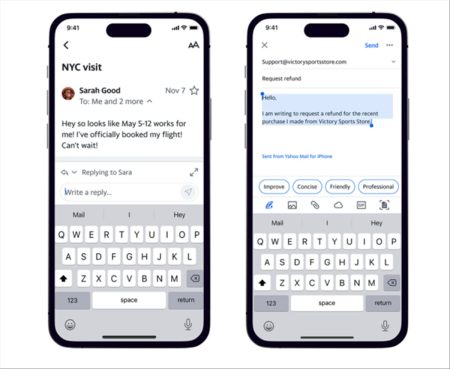 Yahoo Mail se renueva con IA: la app móvil ahora es más eficiente y divertida