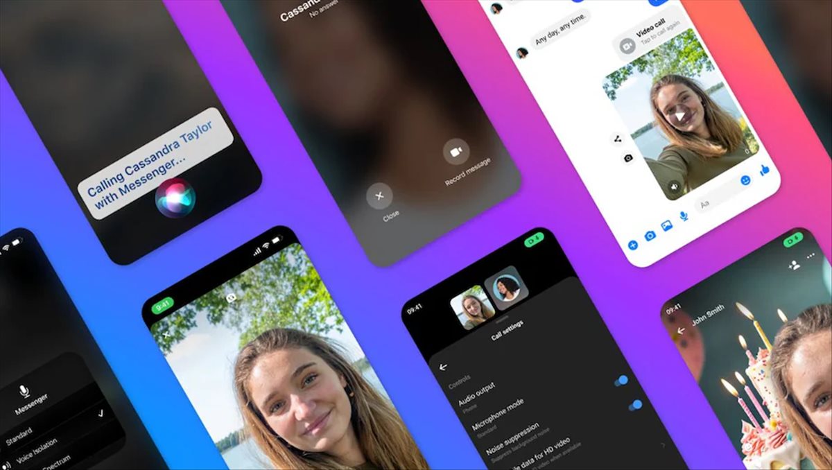 Meta transforma Messenger: Llamadas HD, fondos con IA y más