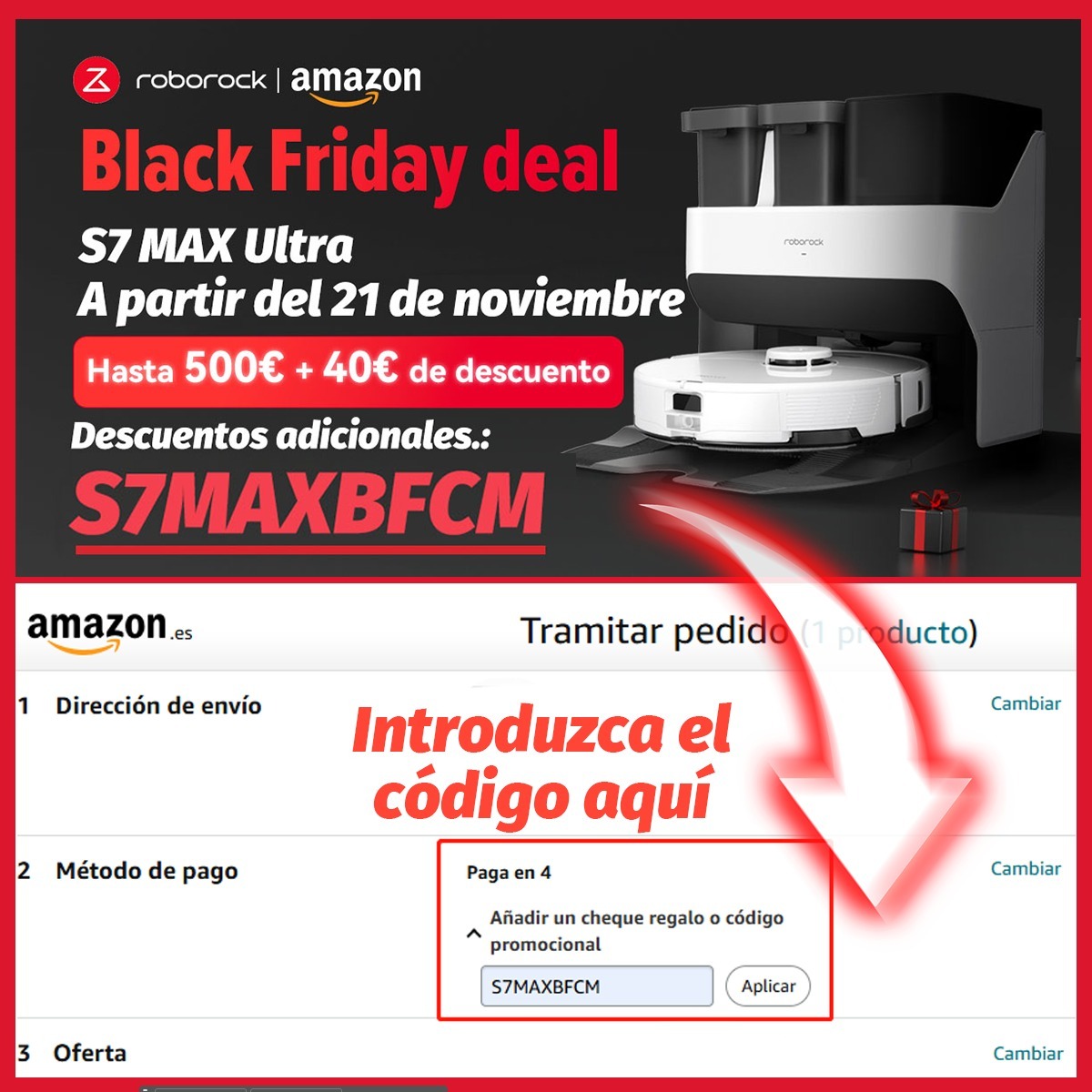 Roborock Black Friday: ¡Grandes descuentos en los modelos S7 Max Ultra y S8!