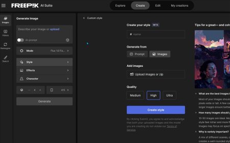 Cómo crear tu estilo personalizado de fotos IA con lo nuevo de Freepik