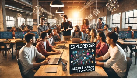 Diversidad e Inclusión en la Computación Taller exploreCSR en Aula Moderna