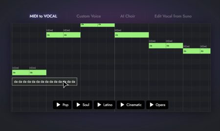 ACE Studio, herramienta para voces generadas por inteligencia artificial