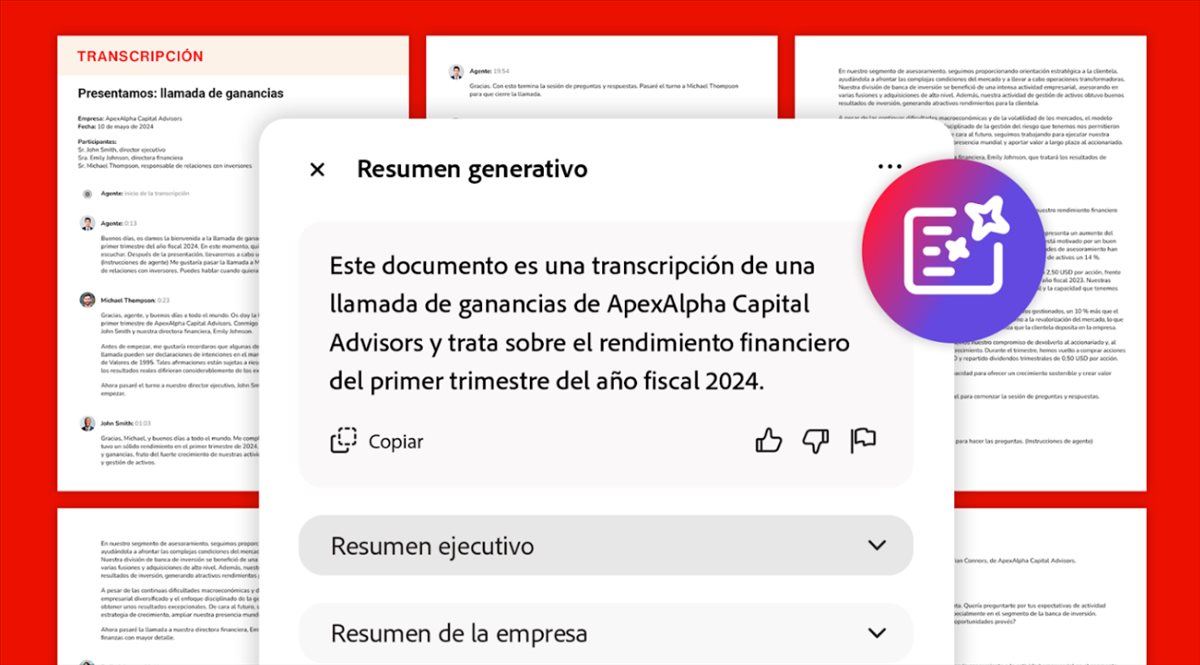 El asistente IA de Adobe Acrobat