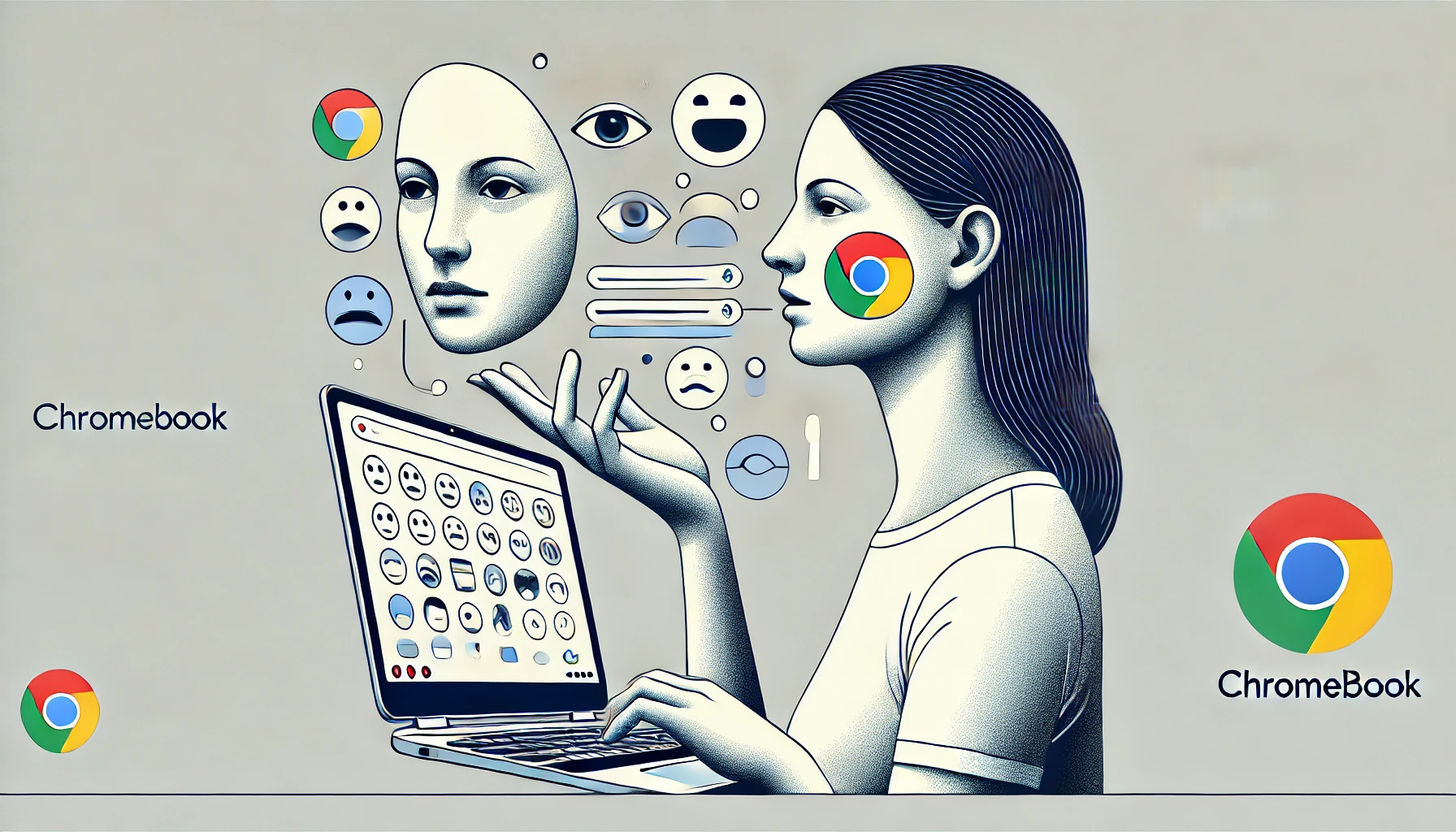 Controla tu Chromebook con movimientos faciales