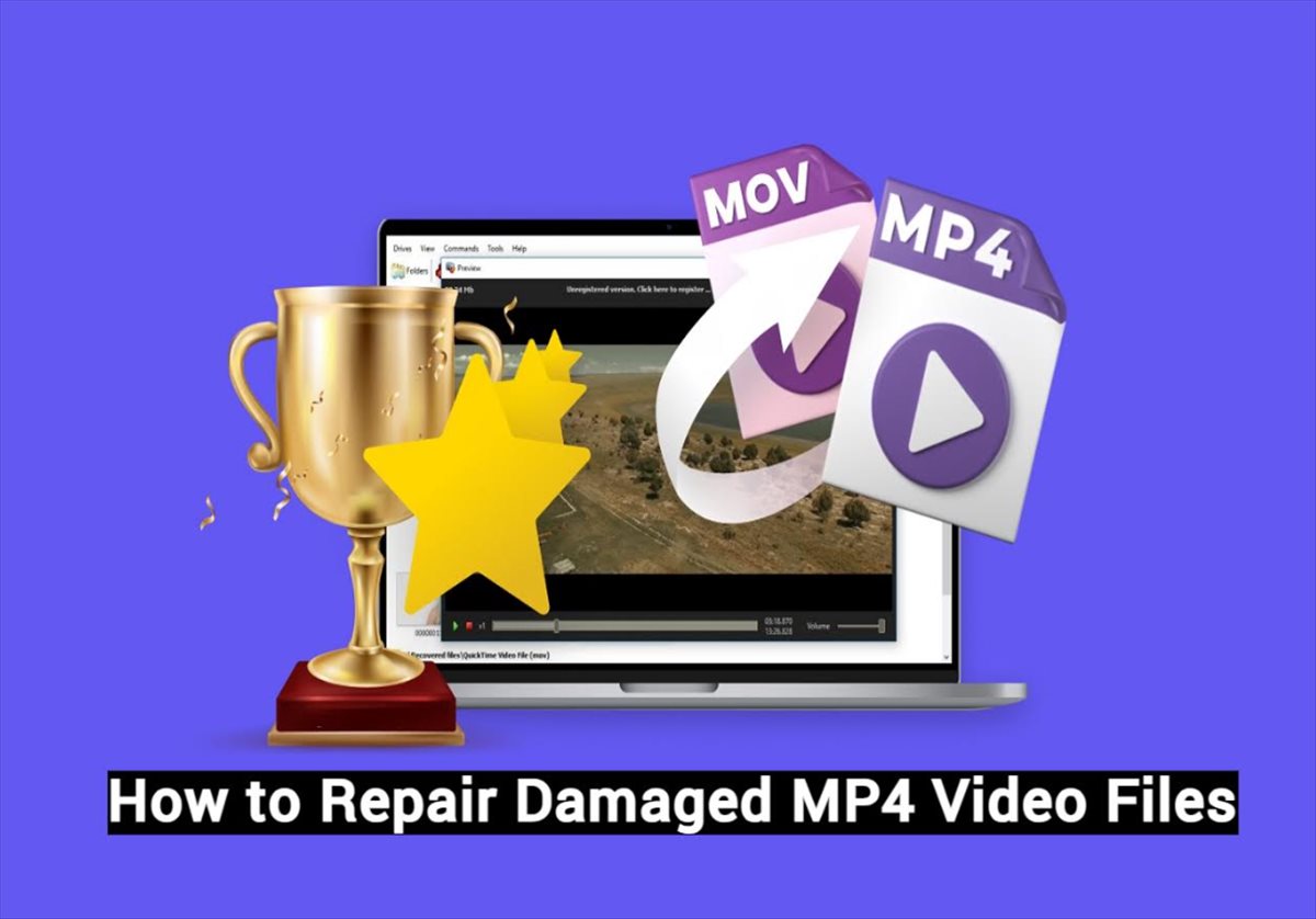 Cómo reparar archivos de vídeo MP4 dañados