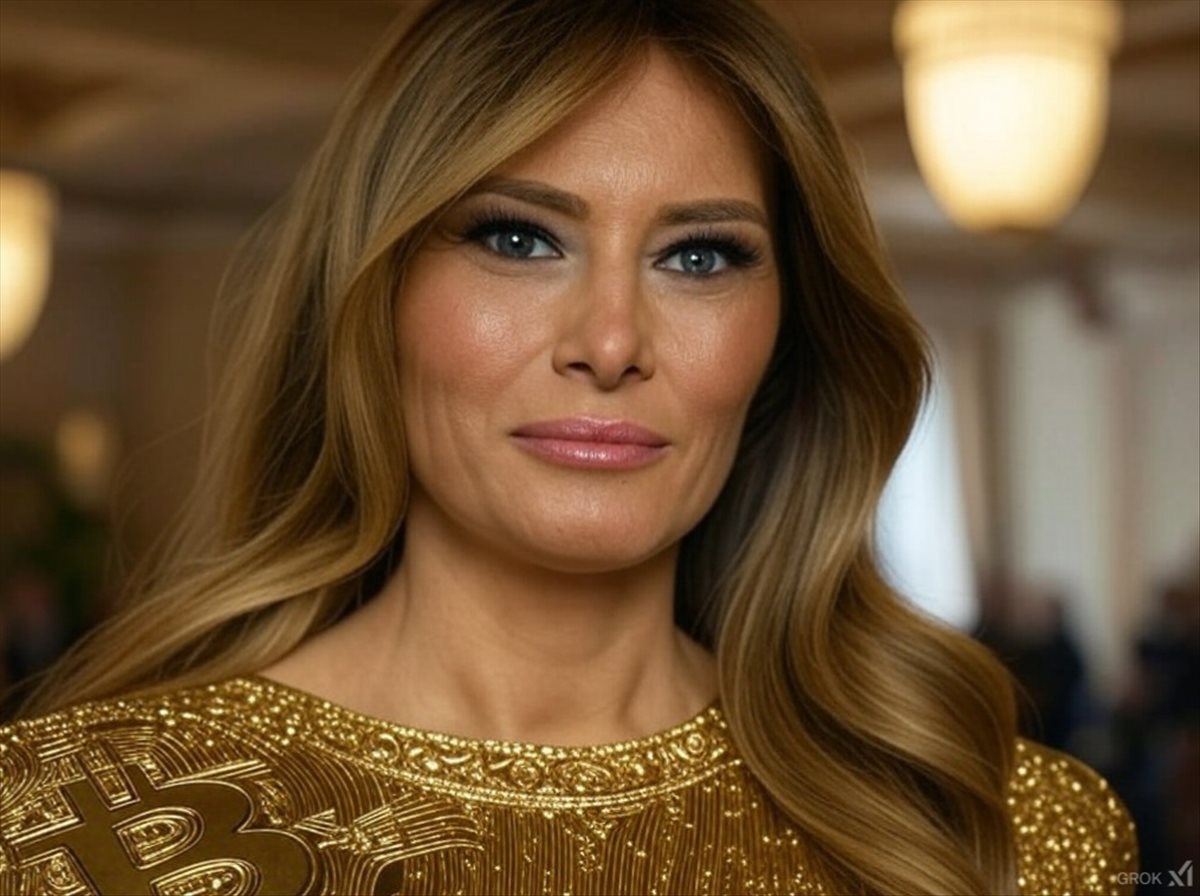 melania Trump generada por IA