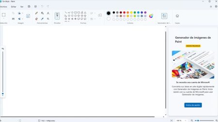 Microsoft Paint con su borrador generativo: ahora disponible para todos los usuarios de Windows 11