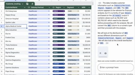 Google Sheets se potencia con IA: Ahora puede analizar datos con Python