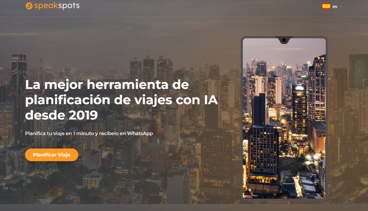 Speakspots, para la planificación de viajes con presupuestos inteligentes y recomendaciones personalizadas