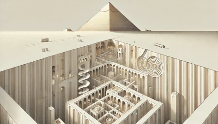 pirámides de Giza, ciudad subterránea, Salones de Amenti, arqueología egipcia, radar SAR.