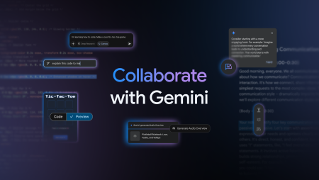 Gemini de Google ofrece nuevas herramientas para potenciar la creatividad y la colaboración