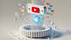 "Función AI Overviews en YouTube mostrando carrusel de vídeos destacados con inteligencia artificial"