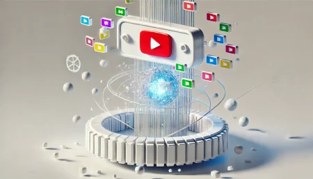 "Función AI Overviews en YouTube mostrando carrusel de vídeos destacados con inteligencia artificial"