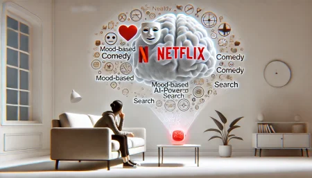 nueva búsqueda con IA de Netflix