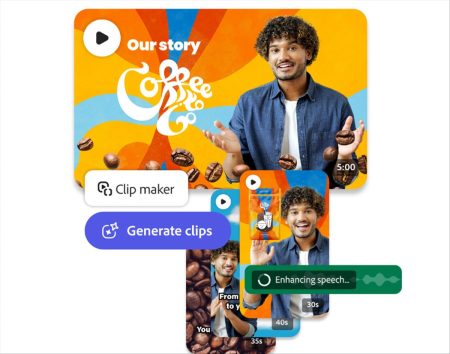 Adobe Express presenta nuevas funciones de vídeo y animación basadas en IA