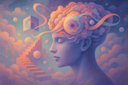 Conciencia visual: representación surrealista del modelo multimodal Gemma 3