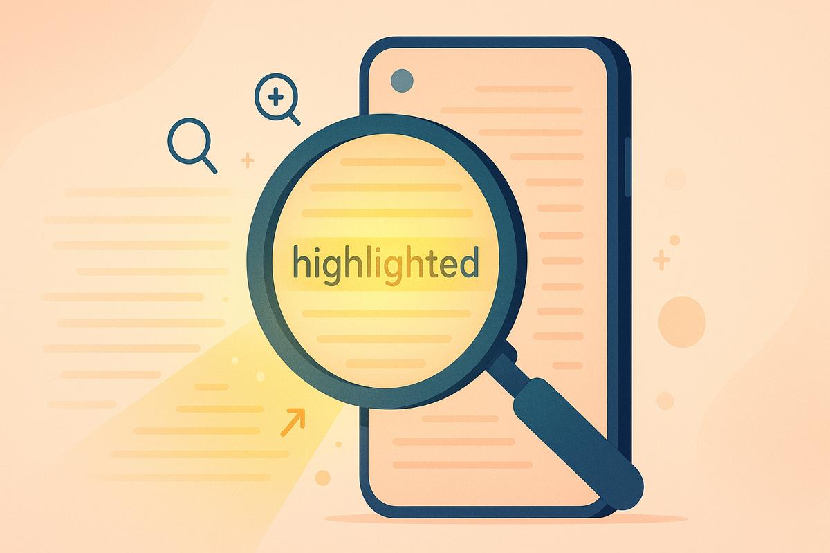 Captura-de-pantalla-demostrando-la-capacidad-de-resaltar-palabras-especificas-en-amarillo-usando-la-nueva-funcion-de-Magnifier