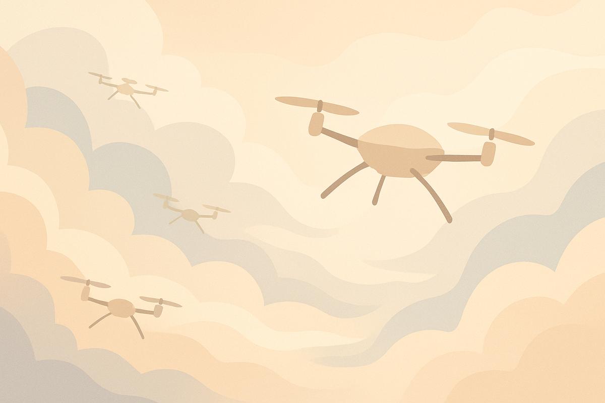 Gráfico demostrativo del algoritmo adaptativo de control de drones desarrollado por investigadores del MIT.