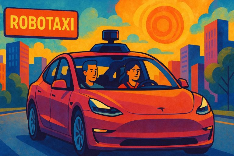 Tesla lanza sus primeros Robotaxis en Austin con supervisión humana a bordo