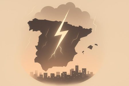 ilustracion-representando-el-apagon-masivo-en-Espana-el-28-de-abril-2025