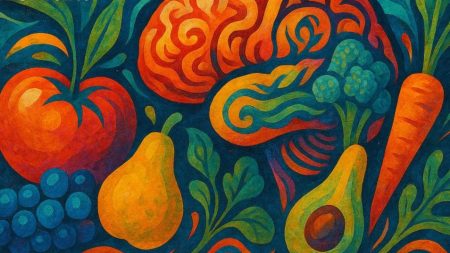 imagen de dieta y cerebro