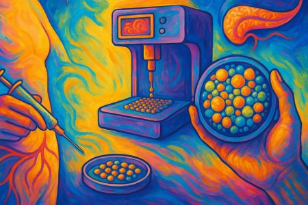 impresion 3D de islotes pancreaticos