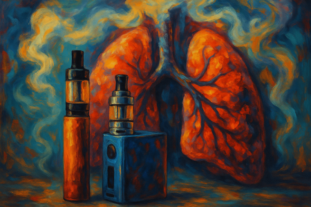 pintura-expresionista-de-pulmones-humanos-inflamados-junto-a-dos-cigarrillos-electronicos