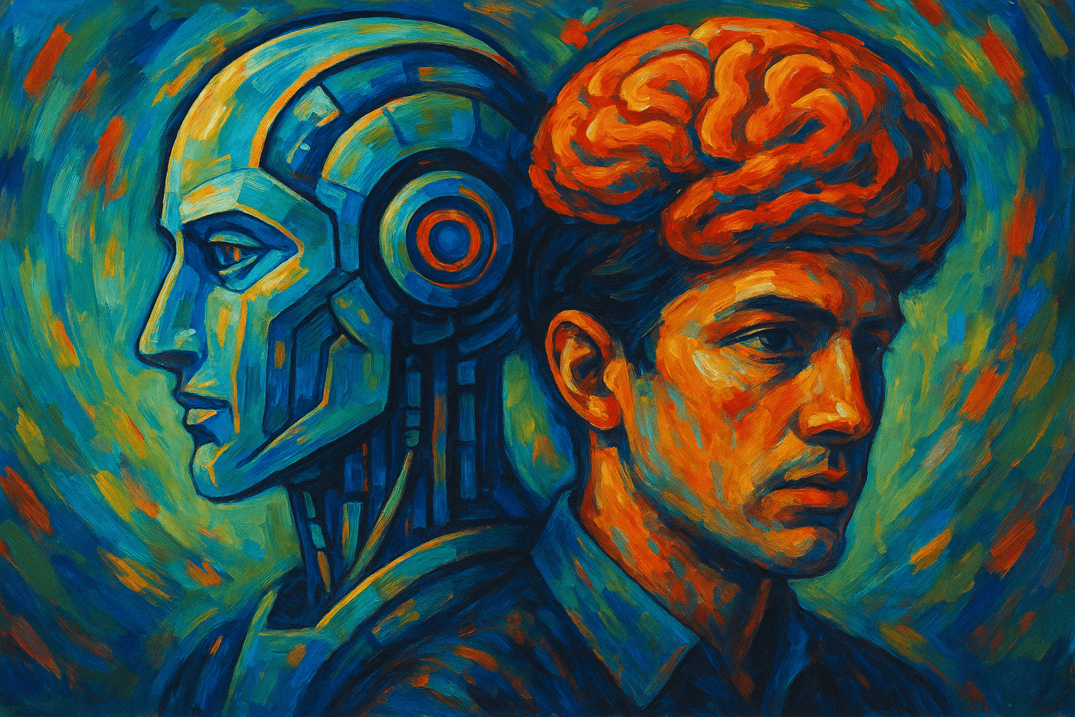 pintura-expresionista-que-representa-el-contraste-entre-una-inteligencia-artificial-y-un-ser-humano