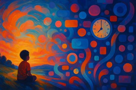 una-serie-de-imagenes-podrian-mostrar-a-ninos-usando-dispositivos-moviles-padres-monitoreando-el-uso-de-tecnologia-y-graficos-ilustrativos-sobre-la-estadistica-de-uso-de-pantalla-en-jovenes