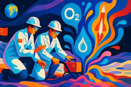 China logra extraer oxígeno, agua y combustible del polvo de la Luna