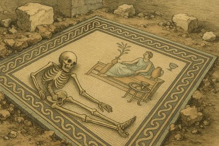 mosaico antiguo perfectamente conservado