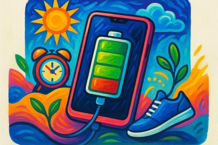 salud bateria de móvil