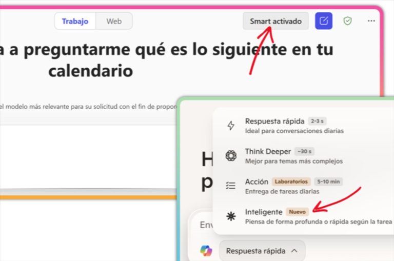 Copilot con modo Smart: así cambia tu experiencia con la IA de Microsoft