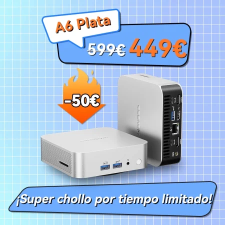 GEEKOM A6 Mini PC con descuento: potencia de escritorio en la palma de la mano