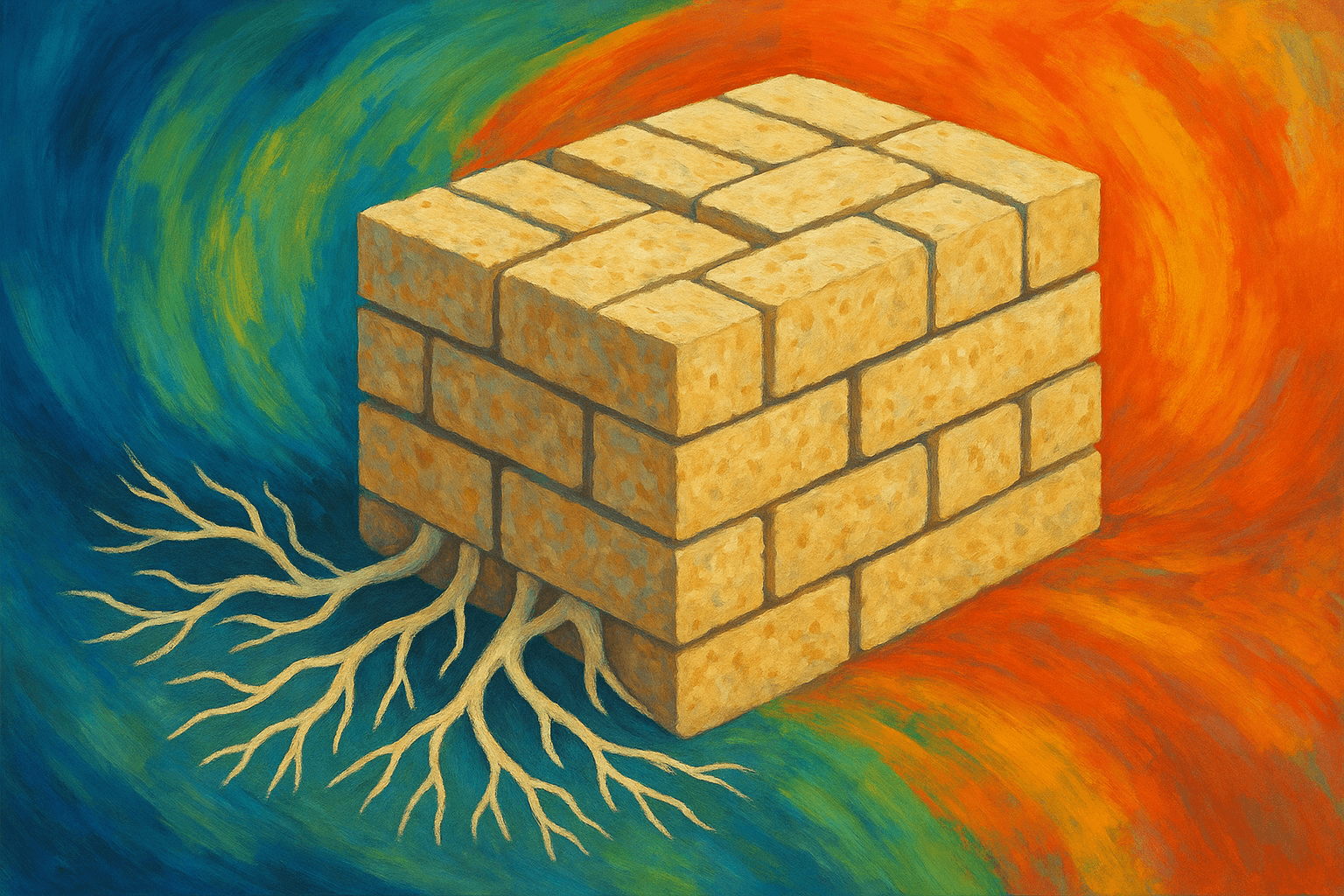 Ladrillos de micelio: construyendo con hongos hacia una arquitectura sostenible