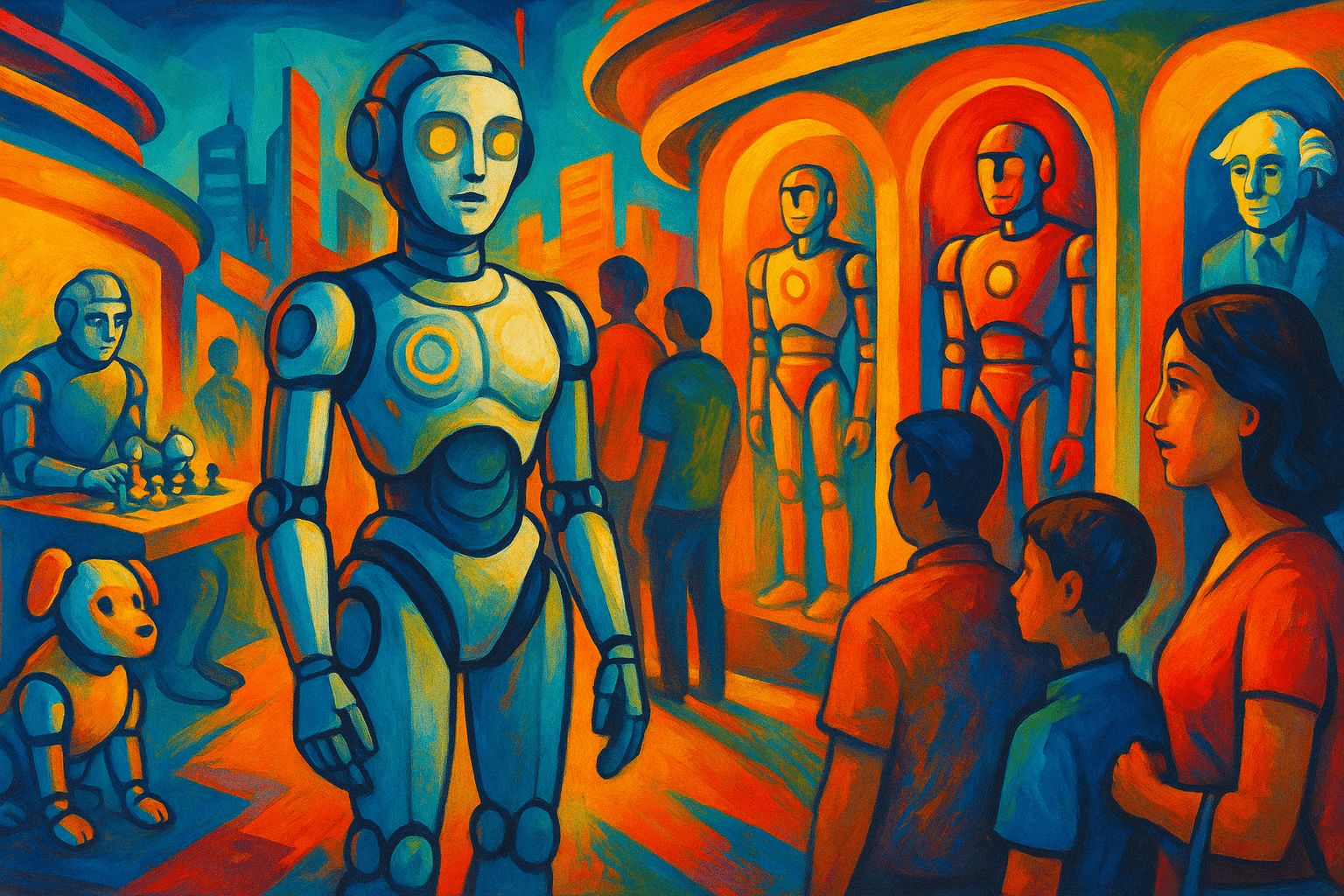 Robot Mall en Pekín: así es el primer “concesionario” de robots humanoides abierto al público