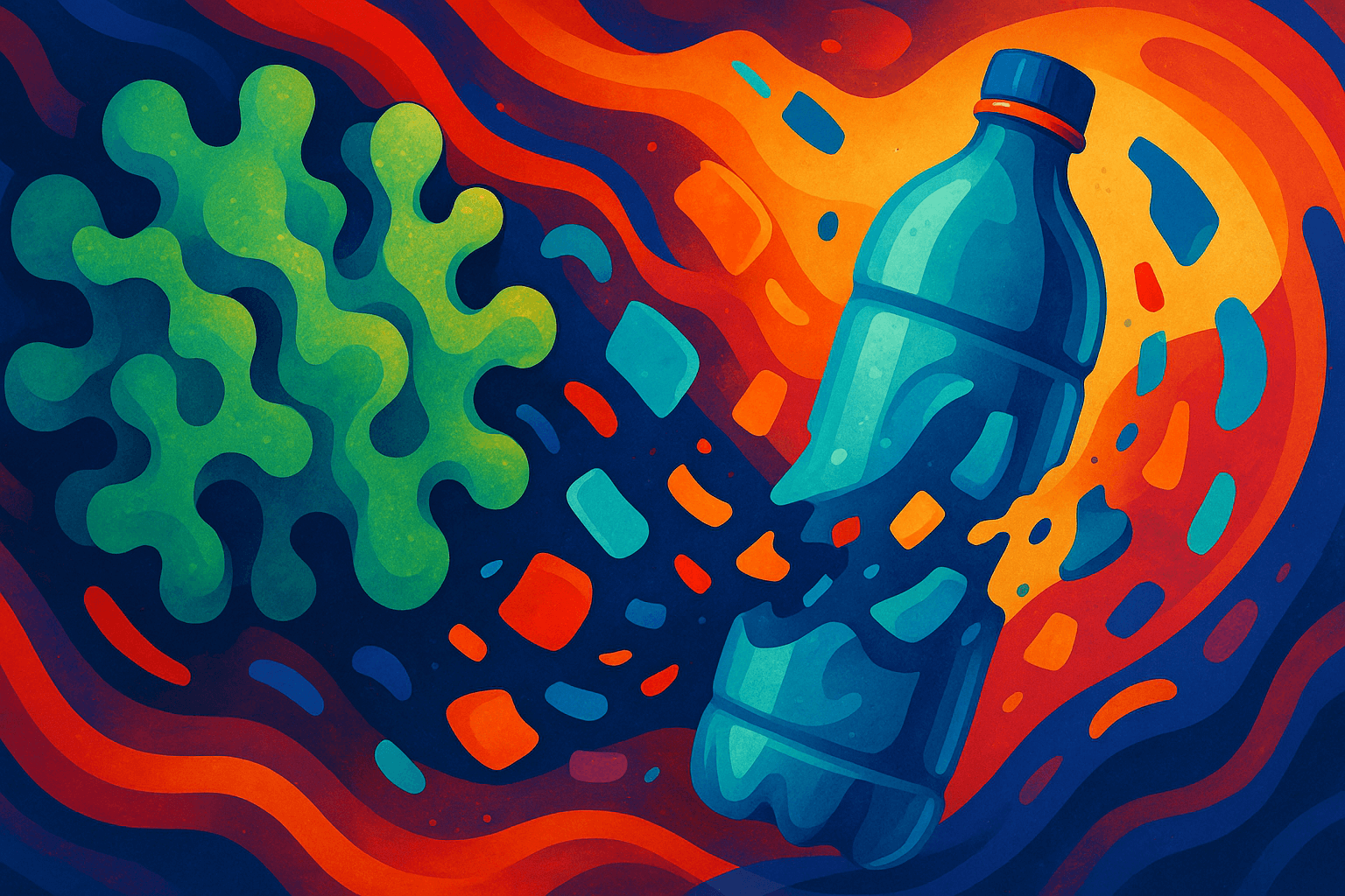 Plásticos programables: esos materiales que desaparecen cuando toca