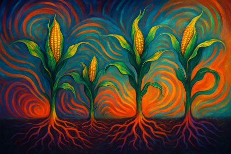 Comunicación vegetal en cultivos densos - El misterioso lenguaje químico del maíz