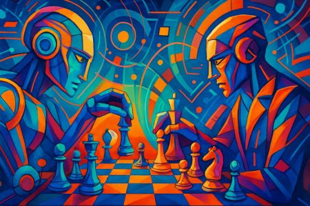 Las grandes mentes artificiales se enfrentan en un tablero de ajedrez