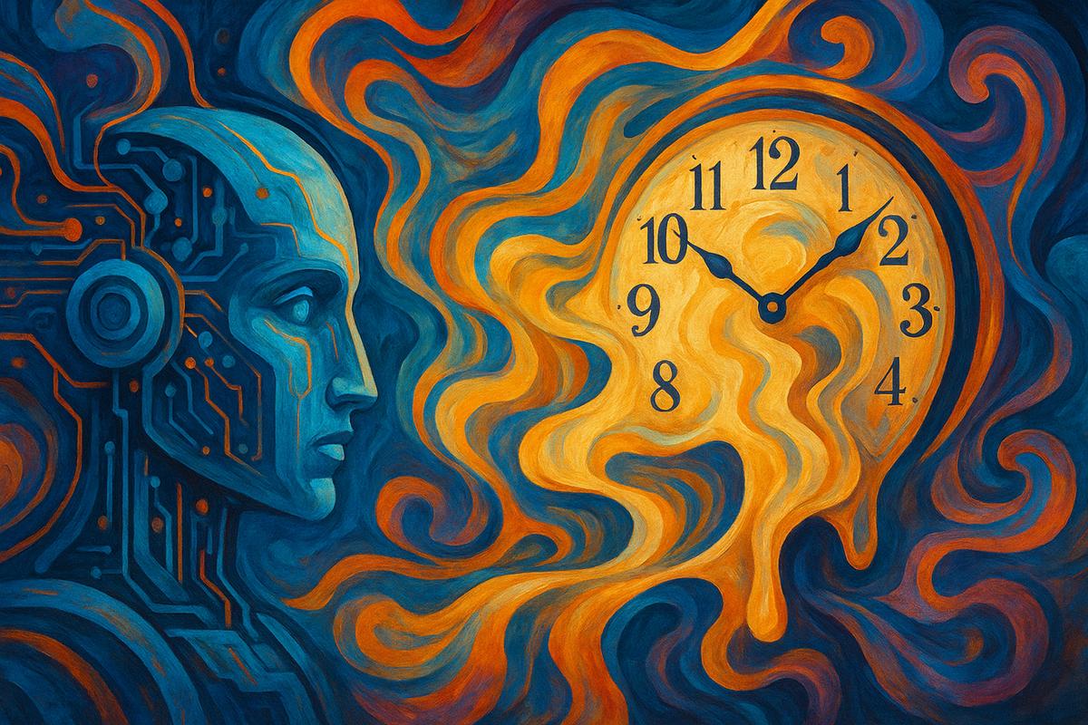 percepción tiempo IA