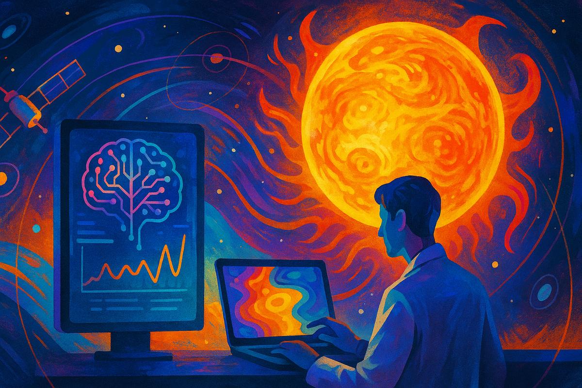 IA que predice tormentas solares