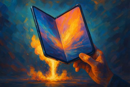 durabilidad y la inteligencia artificial en móviles plegables