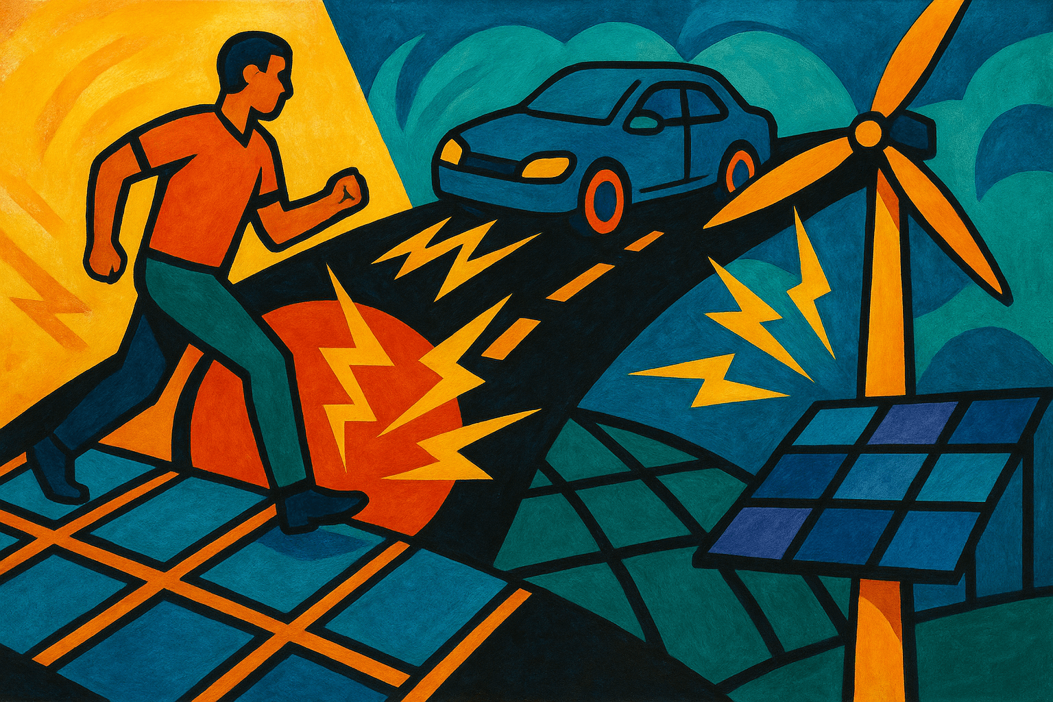 Suelos piezoeléctricos y carreteras generadoras de electricidad: entre la ingeniería urbana y la eficiencia energética