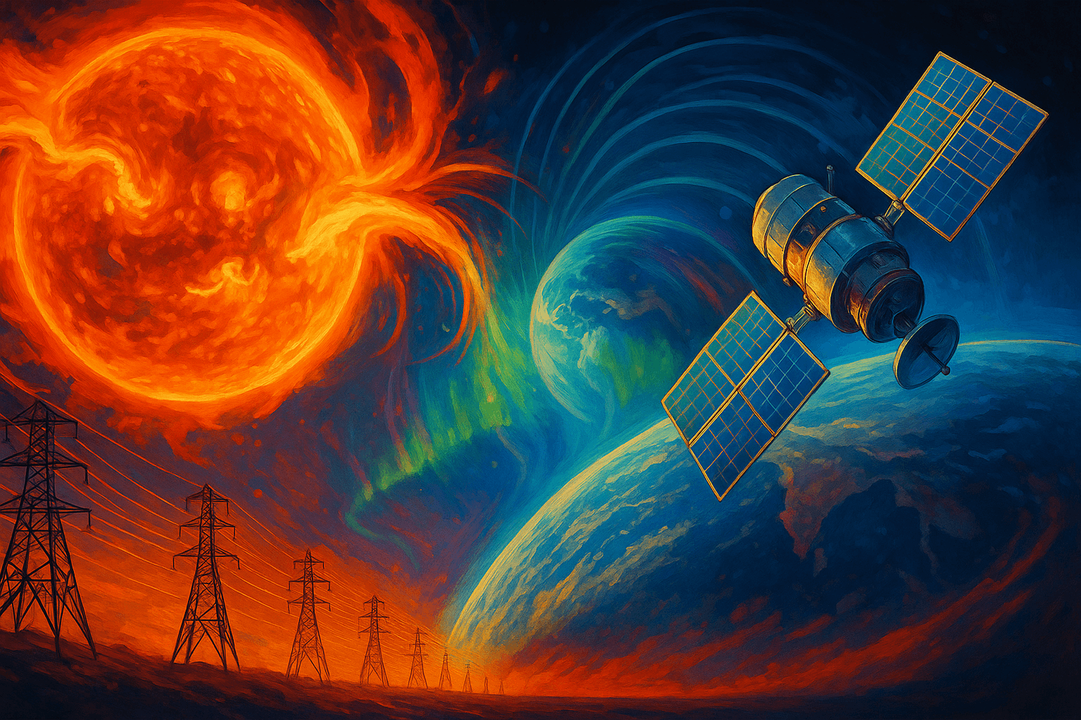 powerful solar storm from the Solar Cycle 25 peak (1)