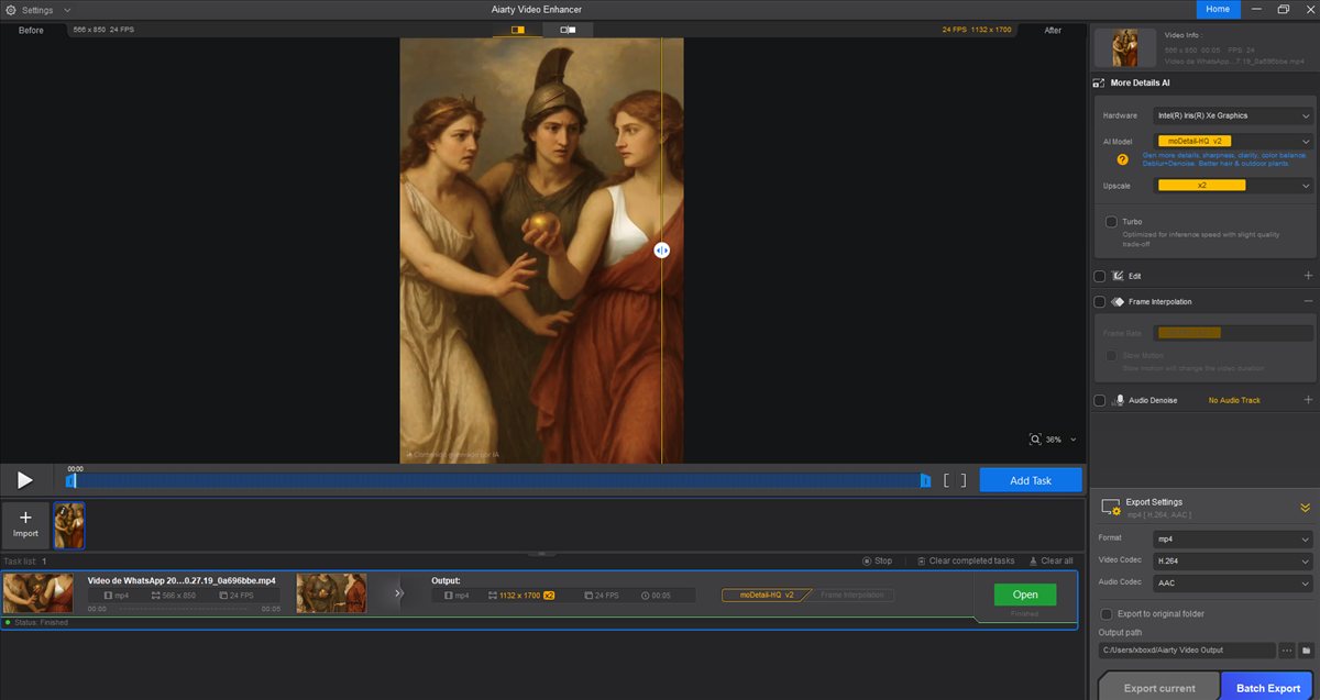 Aiarty Video Enhancer: mejora tus videos antiguos y actuales con inteligencia artificial