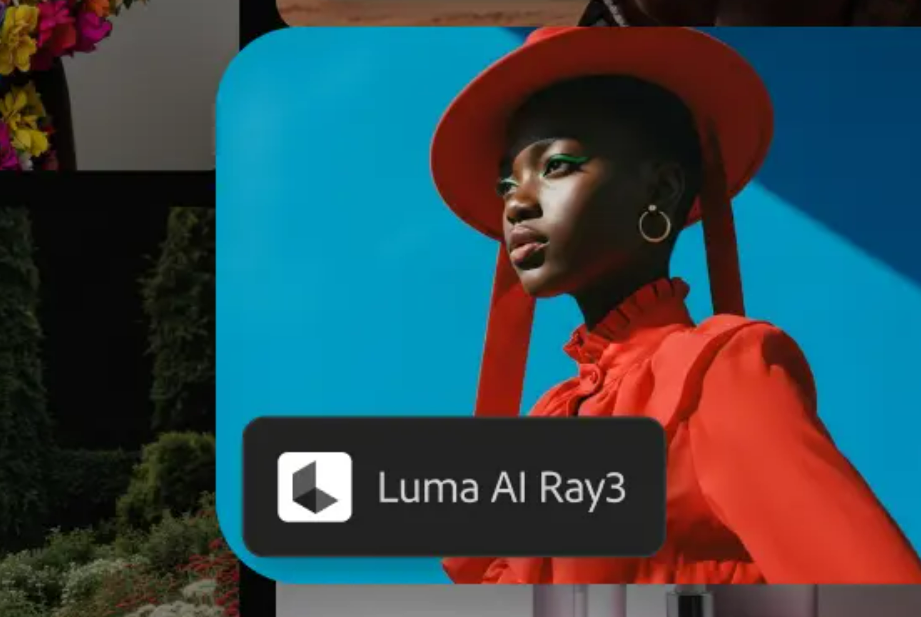 Adobe Firefly integra el modelo Ray3 de Luma AI para crear vídeos HDR generados por IA