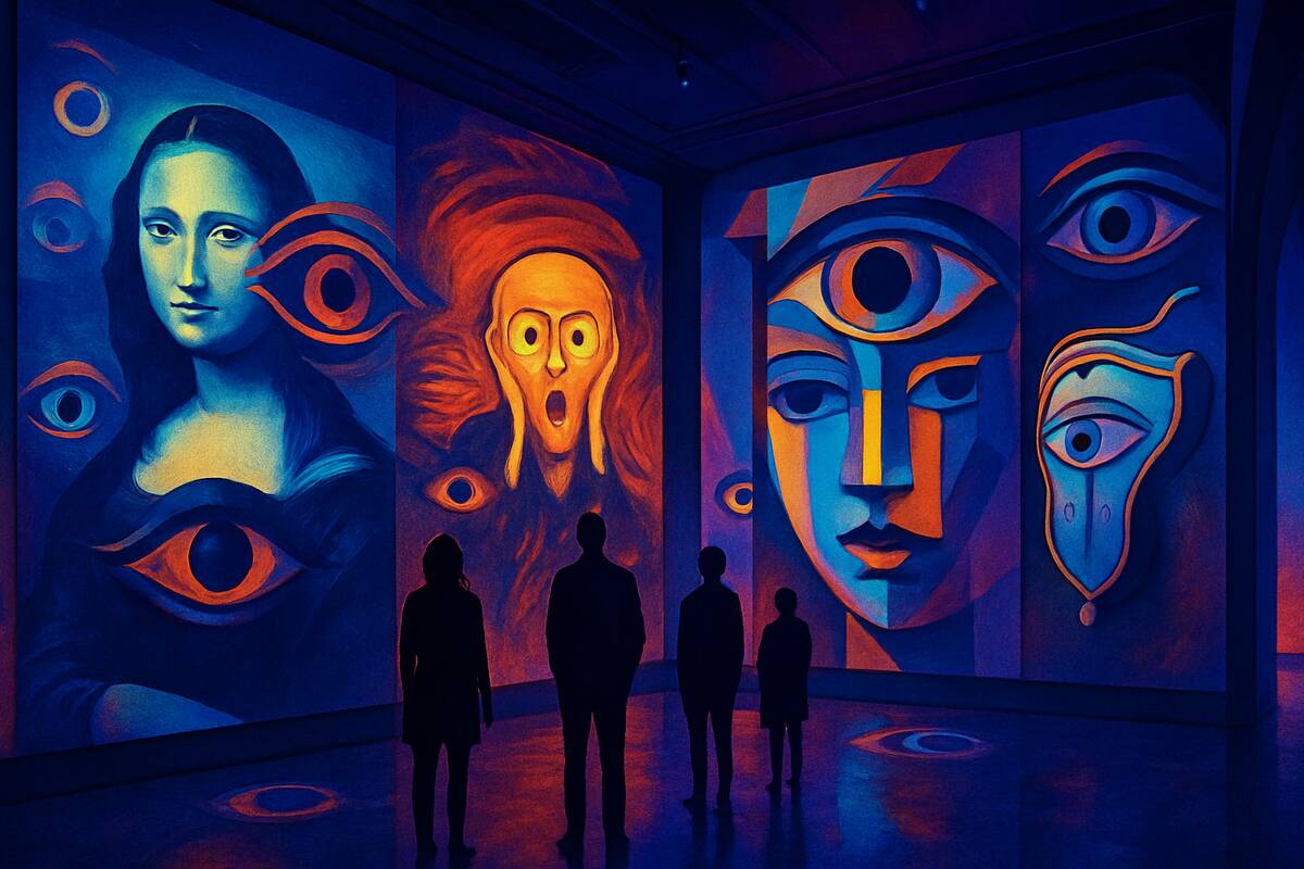 Museos inmersivos: cuando las obras te devuelven la mirada
